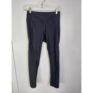 Outdoor Voices Leggings Womens Small Ankles Dark Gray Workout Yoga Pilates